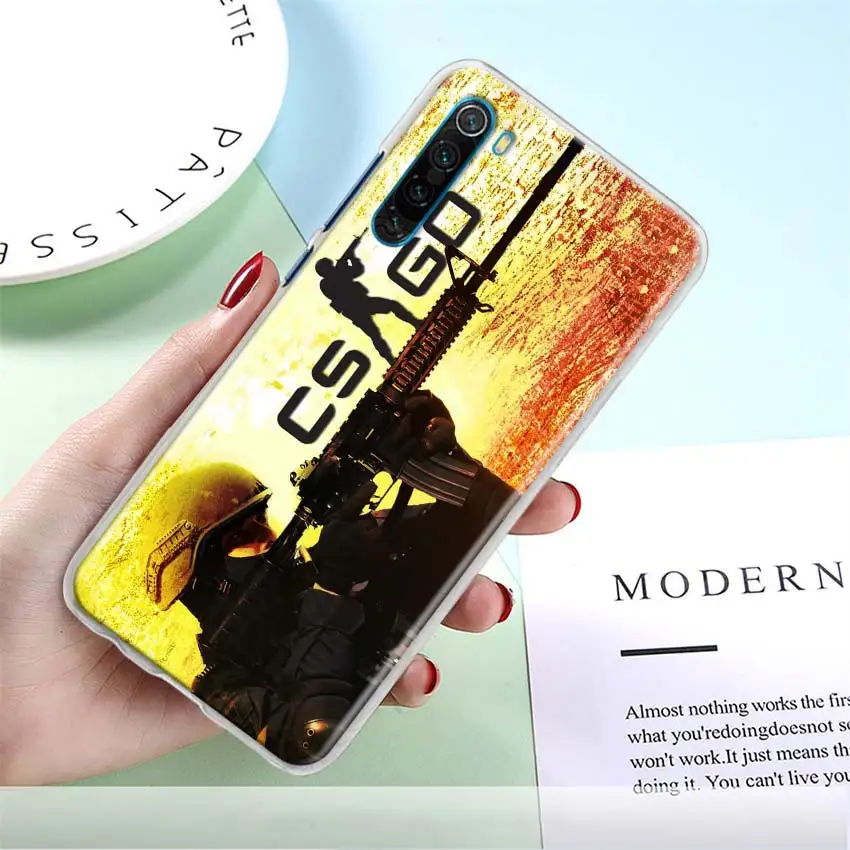 

Counter Strike Global csgo cs go Phone Case for Xiaomi Redmi Note 9 Pro 9S 6 7 8 Pro 8T 6 6A 7A 8A 9A 9C K20 K30 Pro Hard Cover