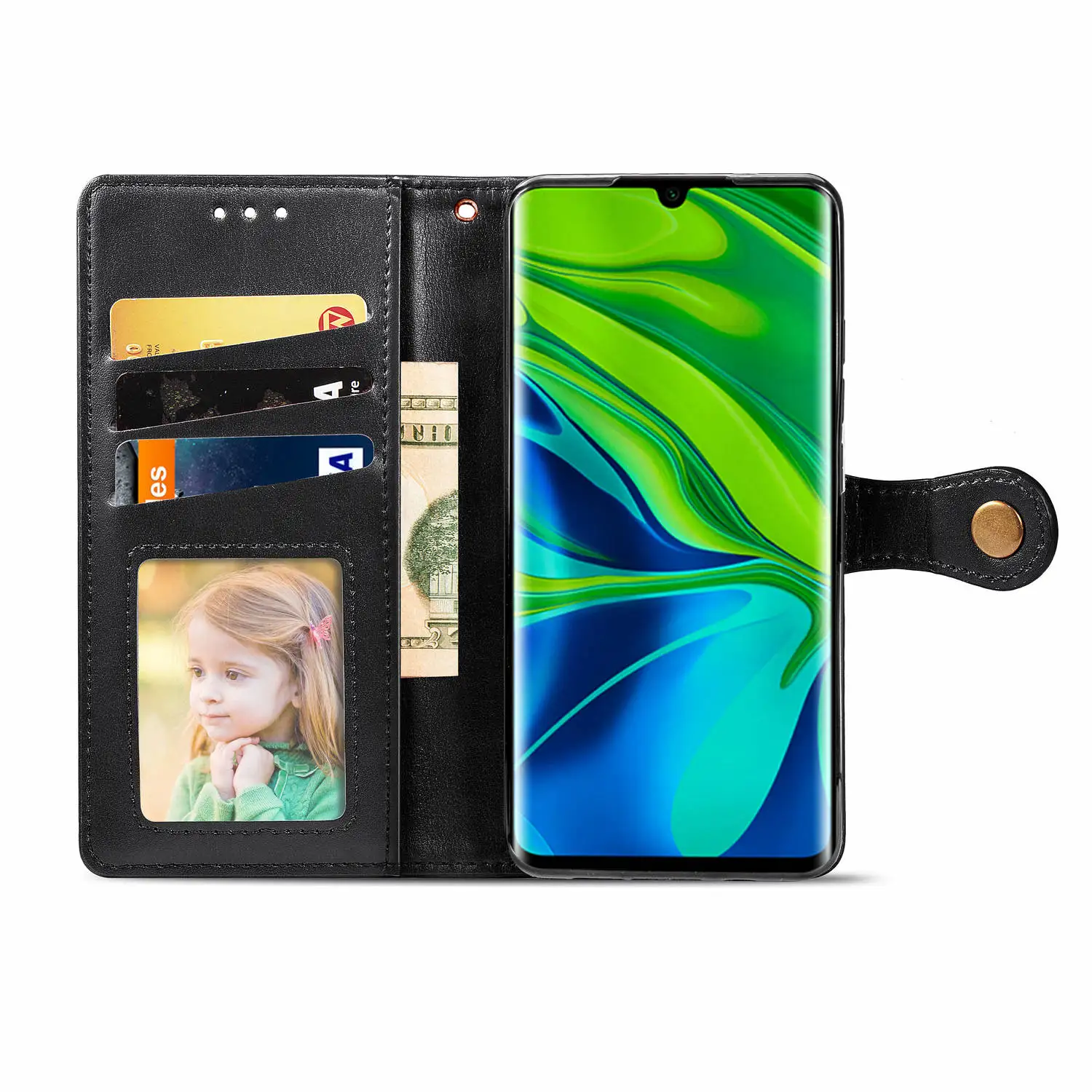 Бизнес кожаный флип-чехол для samsung Galaxy A90 5G NOTE10 9 8 S10E S9 S8 плюс A50S A30S A40 A20 A10 M10 J7 J6 J4 Plus