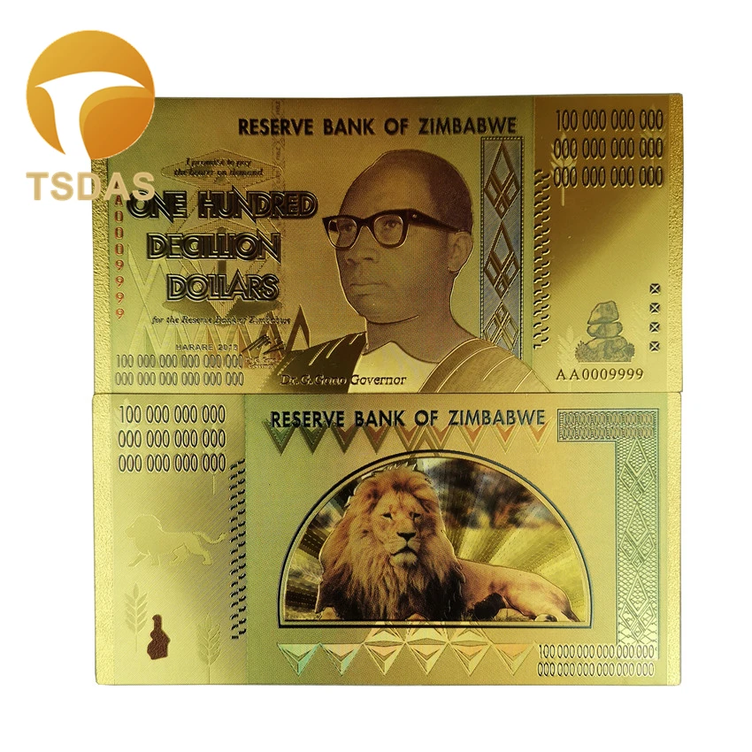 Банкноты в форме банкнот банкноты золота с дециливом 100 долларов оригинальная