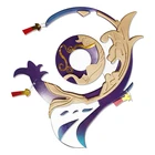 Genshin Impact Kokomi Косплей Костюм Sangonomiya Kokomi обувь Дхарма оружие реквизит косплей парики сексуальные женские лента для Хэллоуина