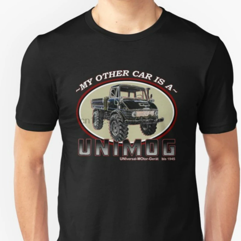 Модная классная мужская футболка женская смешная моя другая машина Это Unimog
