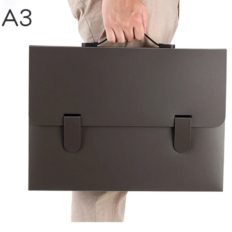 Cena DIY Proste Kolorowe Uchwyty Na Dokumenty Pudełka Na Dokumenty Składany Futerał Do Przechowywania Plików Organizator Do Szkolnego Biura Z Uchwytem