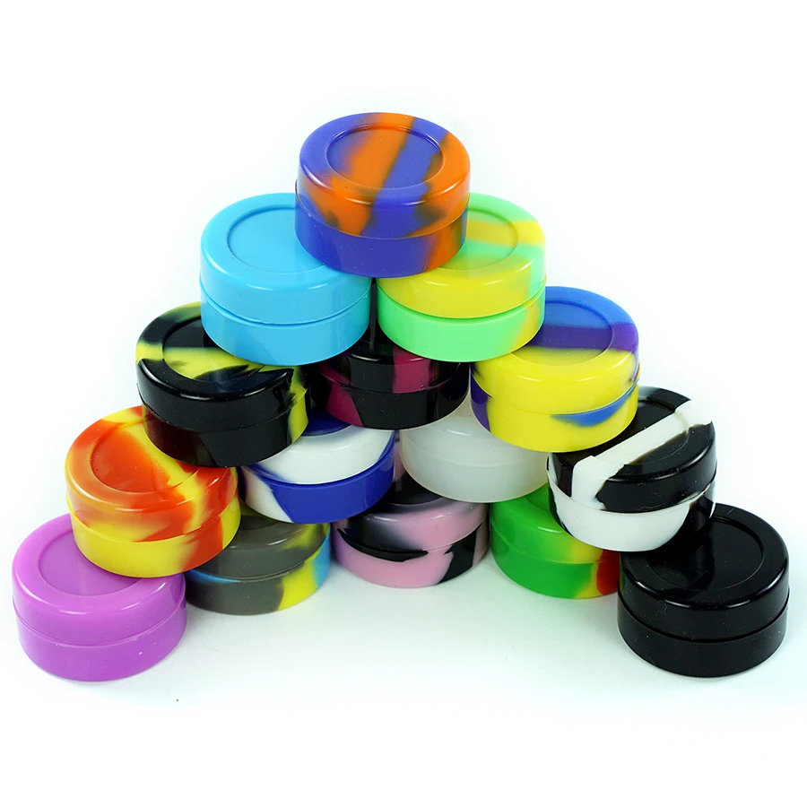 

5 шт., силиконовые контейнеры для хранения, 7 мл