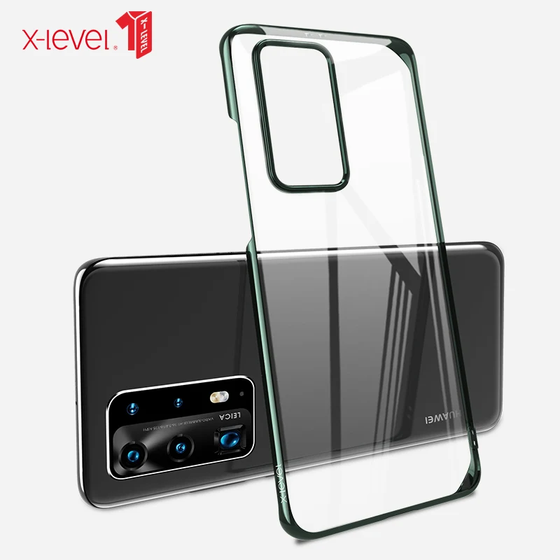 

For HUAWEI P40 Case X-level Crystal Clear Ultra Slim Hard Case with Slight Matte Finish for HUAWEI P40 Pro Case Coque