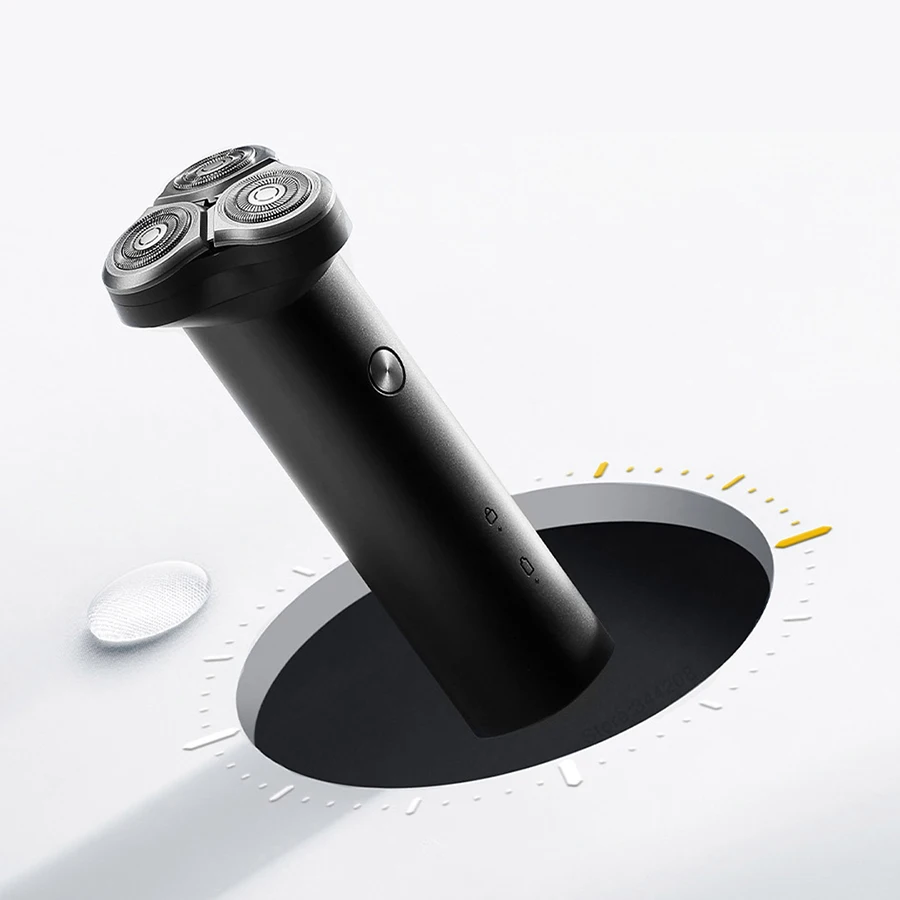 Портативная электробритва XIAOMI MIJIA S300 умная Гибкая бритва триммер для бороды 3