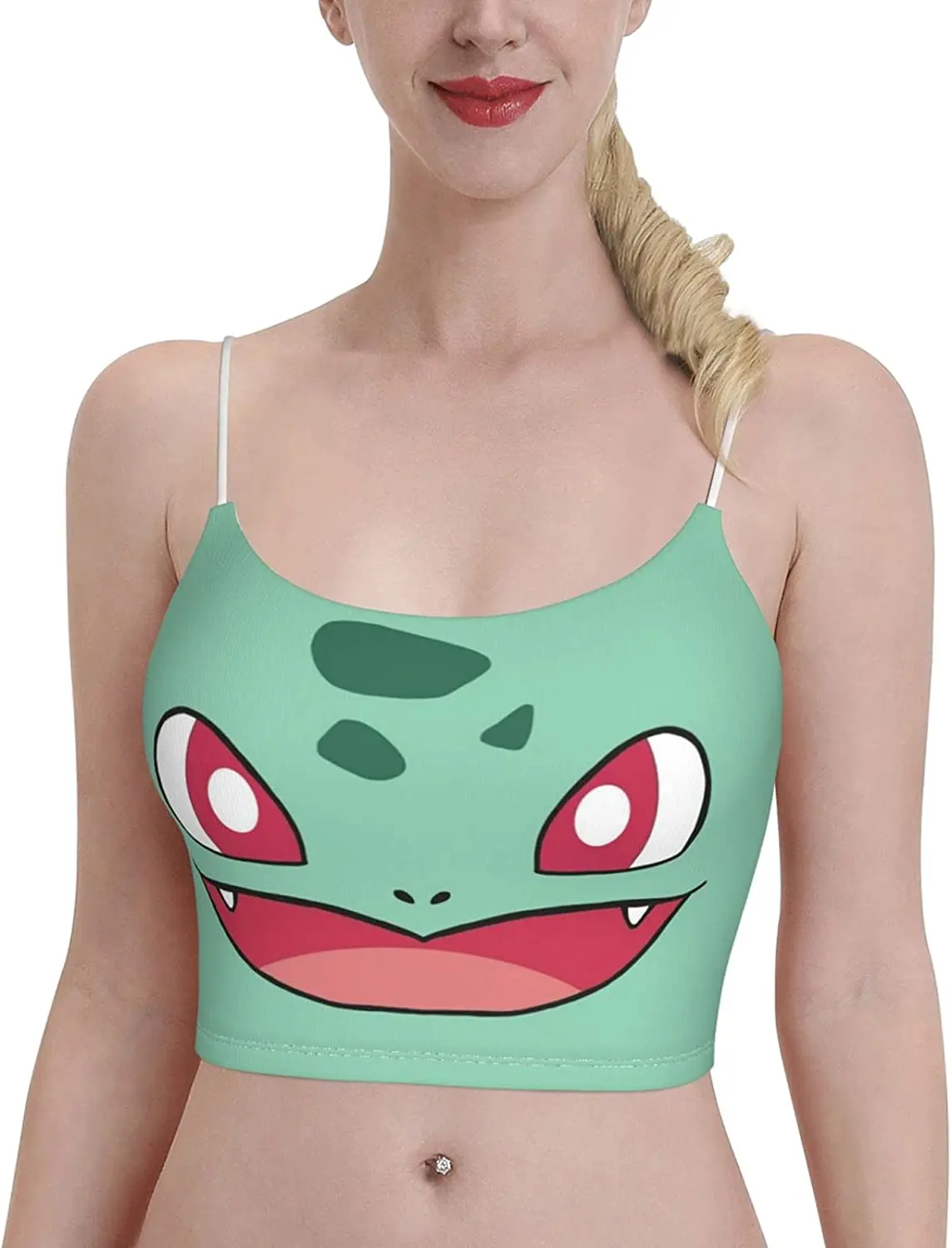 

Women's Sports Bra Anime Women's Sports Vest Funny Top Yoga Soft High Elasticity Leisure