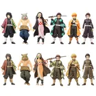 Фигурка киметсу но айба, аниме фигурка Tanjirou Nezuko Inosuke, демон, убийца, экшн-фигурка, клинок демона игрушки, 16 см