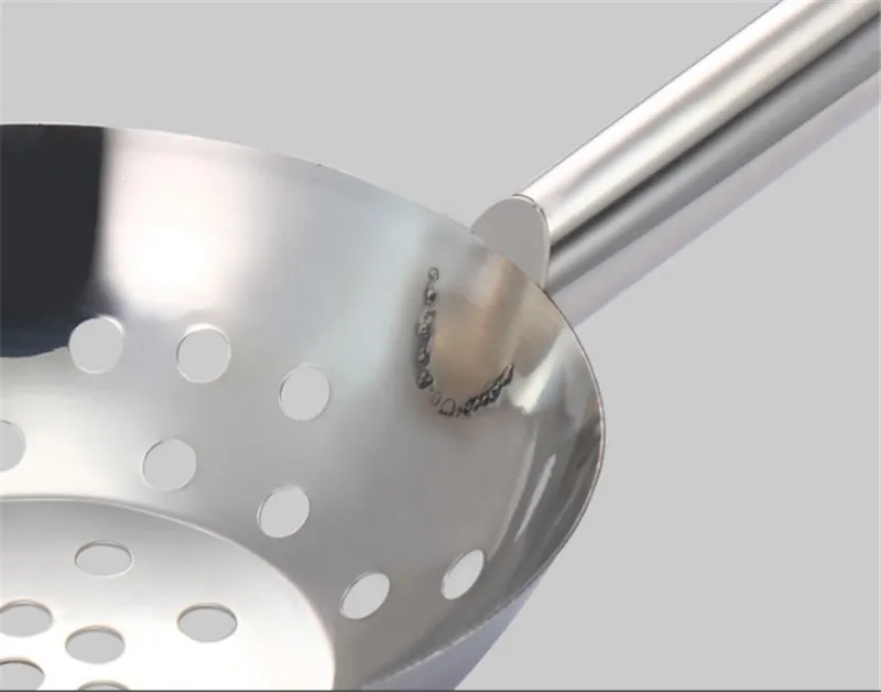 Дуршлаг с фильтром из нержавеющей стали ложка для воды большой сеткой деревянная