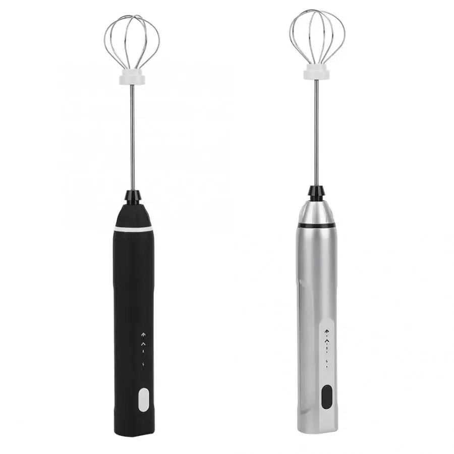 

Электрический вспениватель молока 3 скорости Регулируемая ручная вспенивающая Кофеварка взбиватель яиц вспениватель молока капучино USB за...