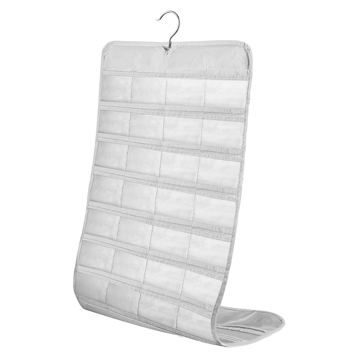 Прозрачный двухсторонний подвесной держатель для ювелирных изделий из ПВХ