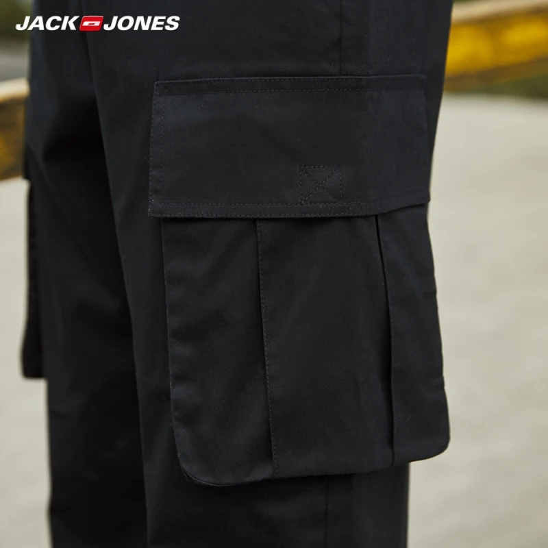 JackJones Мужские Короткие повседневные спортивные брюки до щиколотки с карманами