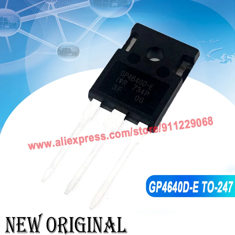 (5 шт.) IRGP4640D-E GP4640D-E 600V 60A / IRFP260N 200V 50A / K08T120 IKW08N120T 1200V 8A / K40H603 IKW40N60H3 600V 40A TO-247