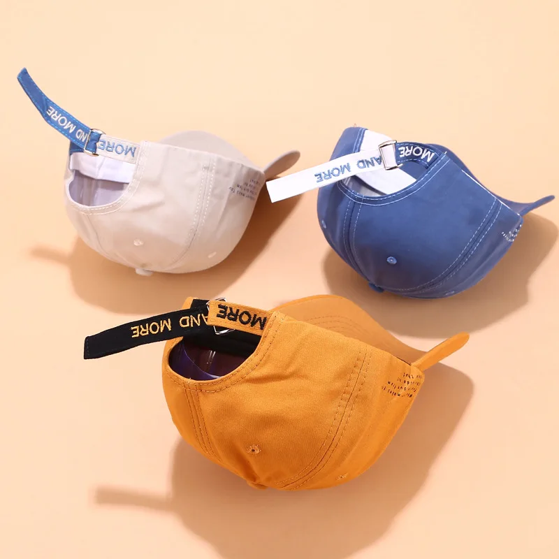 

2020 Women Men Baseball Cap Female Student Couple Solid Color Outdoor Adjustable Summer Yellow Letter Embroidered Women's Hats