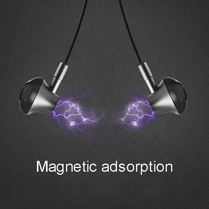 

S90 Bluetooth Headset, Neck-Mounted Waterproof Running Earphone, Sports netic In-Ear Stereo Wireless Earphone