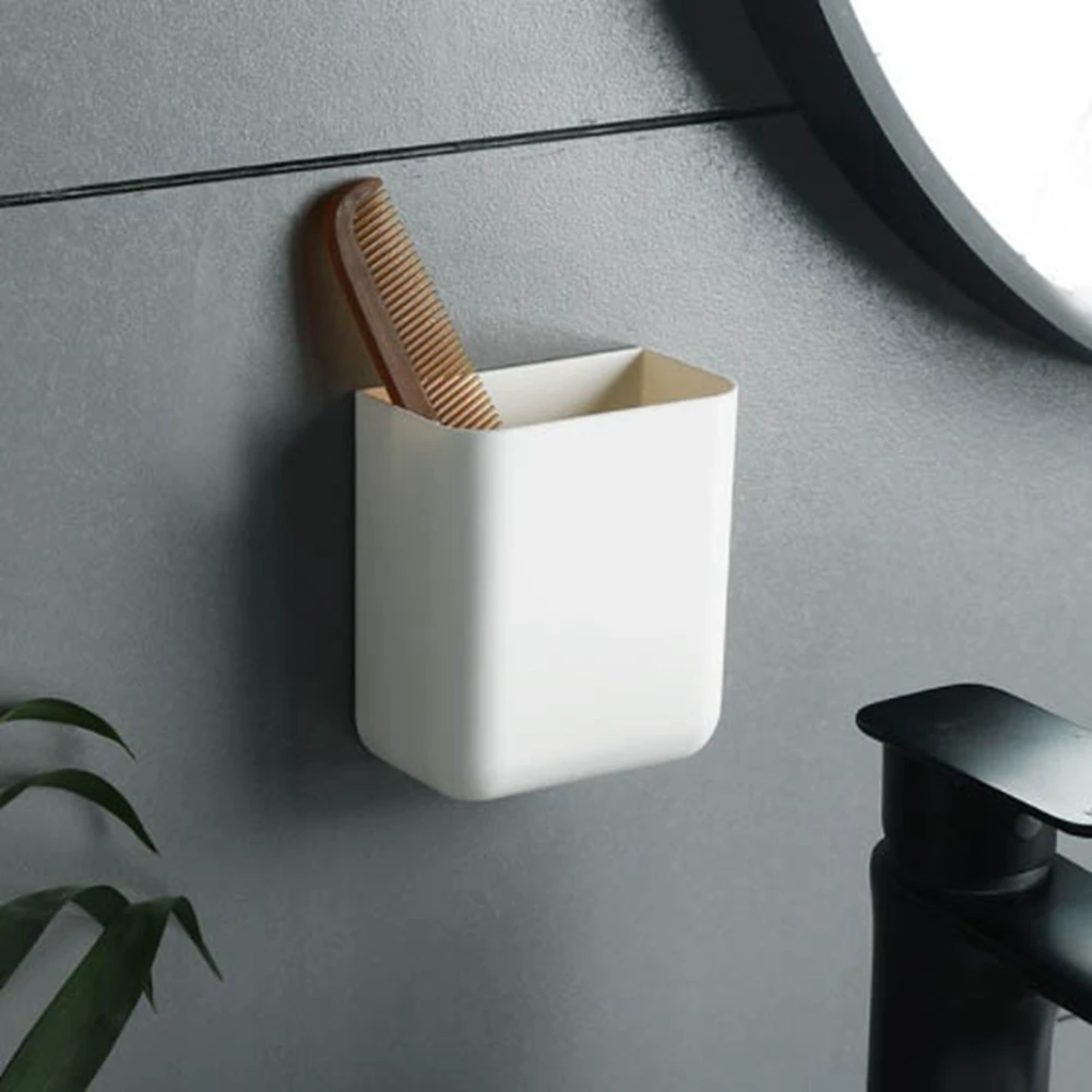 Простой настенный органайзер для телевизора без отверстий коробка хранения