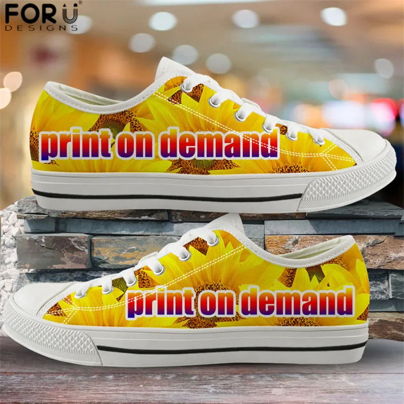 FORUDESIGNS Classic Skull Head Pattern Women Vulcanized Shoes Breathable Ladies Spring Autumn Sneakers Light Mesh Flats Footwear | Обувь