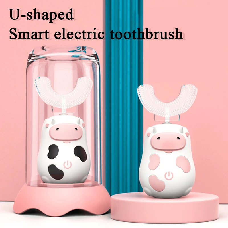 

New Hot Children Electric Toothbrush Cartoon Pattern Tooth Brush Electric Teeth Tooth Brush For Kids with Soft Replacement Head