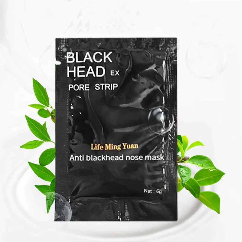 

Nose Blackhead Remover Mask Deep Cleansing Skin Care Shrink Pore Acne Treatment Mask Nose Black dots Pore Clean Strips