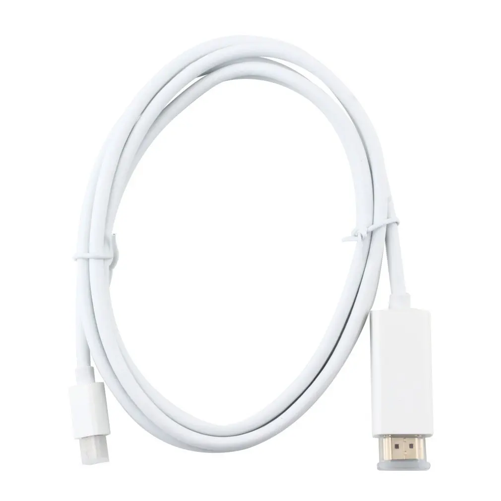 Профессиональный 1 8 м 6 футов мини порт дисплея DP к HDMI совместимое 1080P быстрое