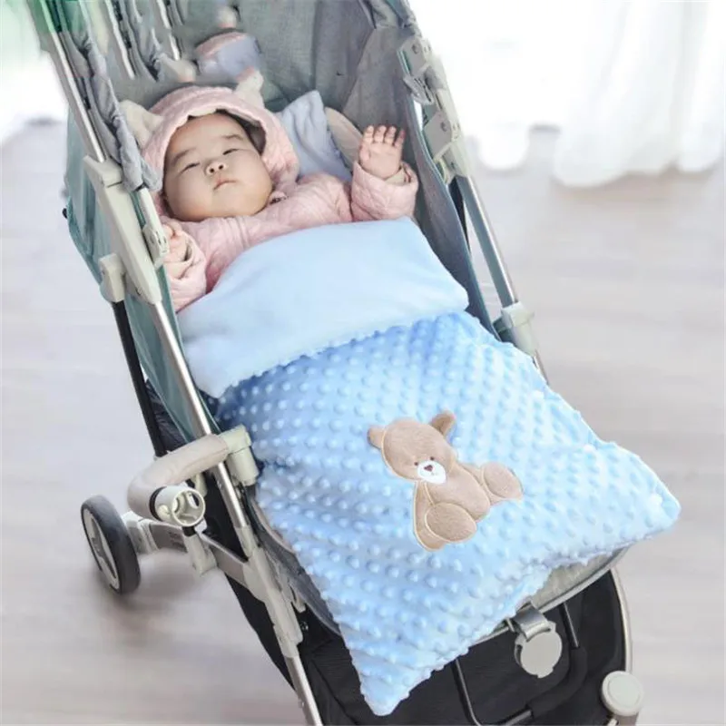 Одеяло для новорожденных хлопковое зимнее Пеленальное с капюшоном Флисовое