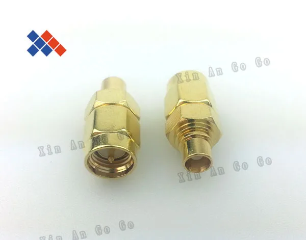 РЧ коаксиальный разъем SMA штекер к гнезду MCX разъем|Соединители| |