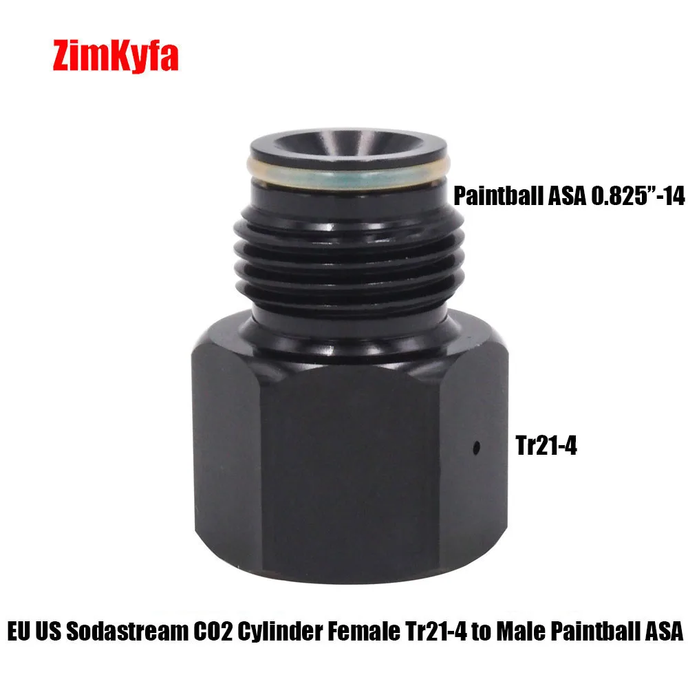 CO2 Regulator Adapter for Aquariums Homebrew,Convert Paintball Tank to