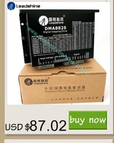 Новое поступление Leadshine DM542S Обновлено от DM542 с более сильной функцией защиты от помех более устойчивый шаговый привод 48VDC 4.2A