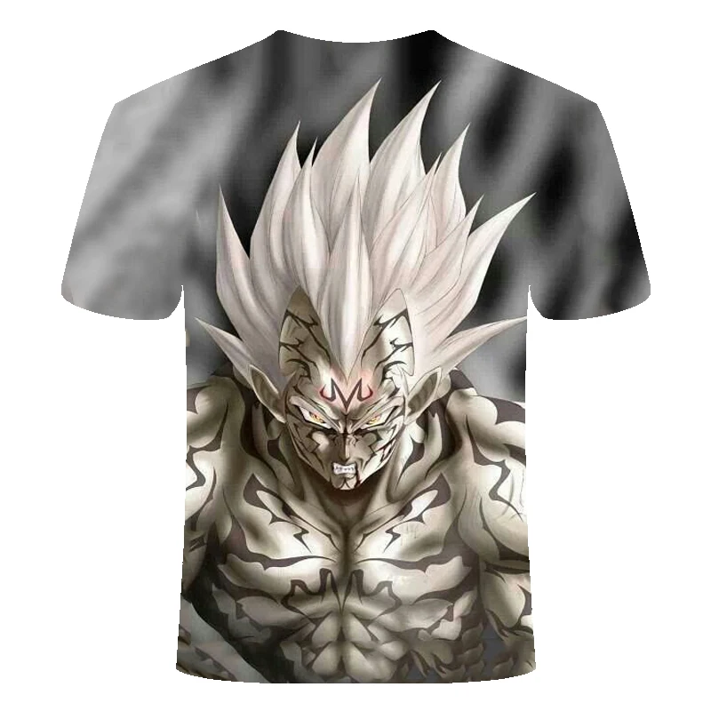Горячая новинка Мужская и женская персональная аниме Dragon Ball Z 3D печать футболка классная модная удобная креативная рубашка с короткими рукавами