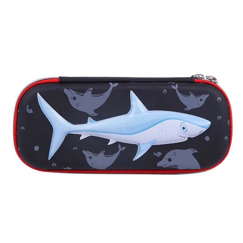 Чехол для карандашей сумка ручек и рыбок школьный чехол мальчиков милый