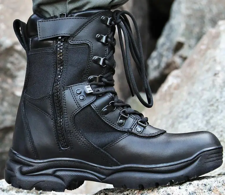 

Новинка 2021, модель черный армейские ботинки, военные ботинки, Мужская Уличная обувь, пехотная тактическая обувь, армейские ботинки