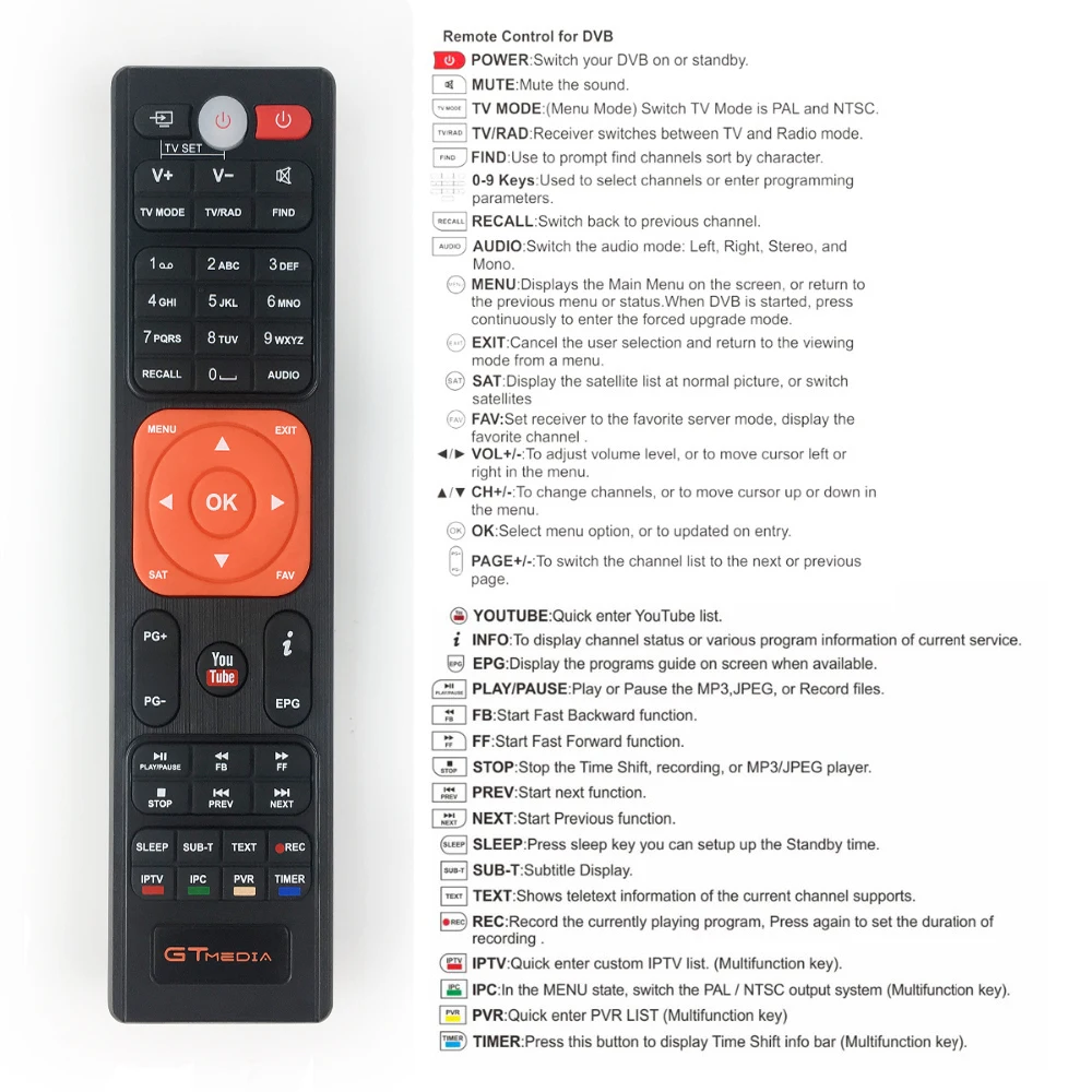 Gtmedia V8 NOVA от Freesat V8 супер ТВ приемник Поддержка встроенный wifi H.265 DVB-S2 cline cccam Box Испания ТВ Декодер