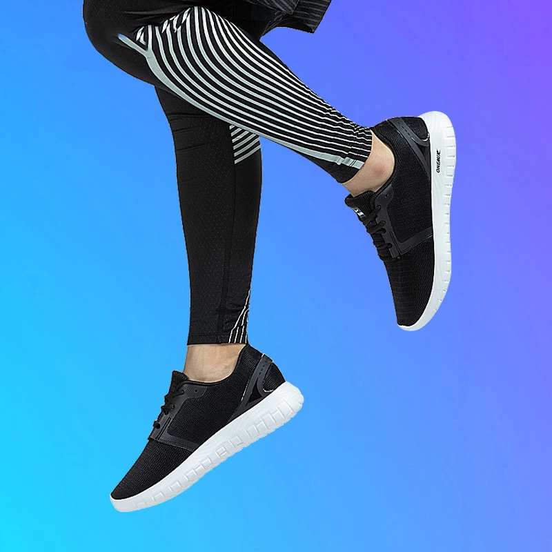 ONEMIX Мода Женские Обувь off white кроссовки мужские Легкая Ходьба Обучение Теннисная