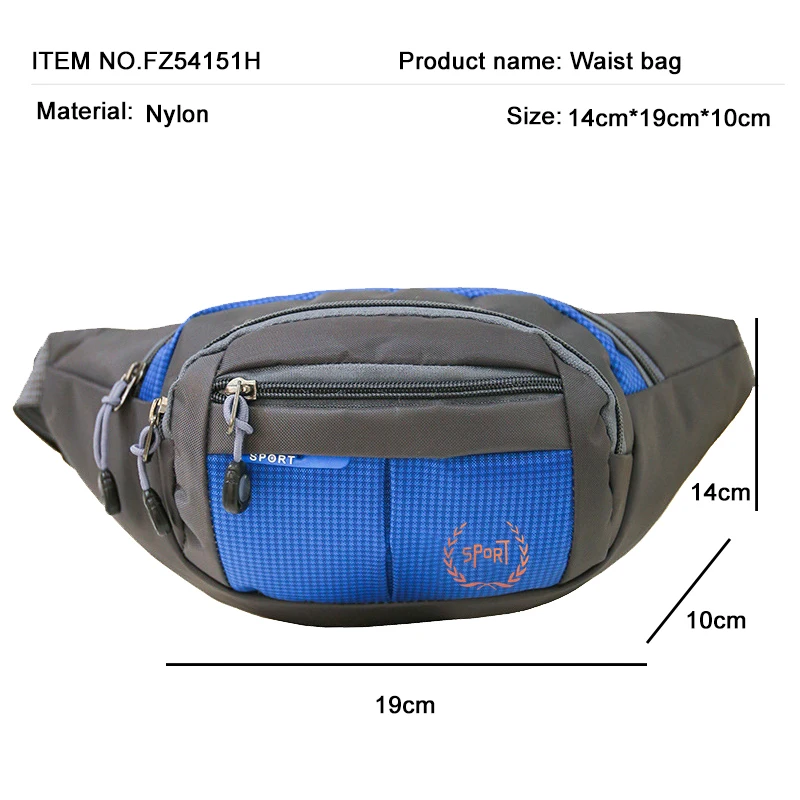 Женская поясная сумка водонепроницаемая для денег путешествий мужской кошелек