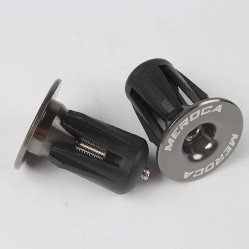 1Pair Bike Handlebar Cap Bicycle accessories Aluminum Alloy Bike Handlebar End Lock-On Plugs Bar plug Caps Covers Bicycle Parts