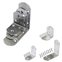 50x38 65x38 90x38 thickened stainless steel right angle corner joint furniture fixed connector l corner code with screws