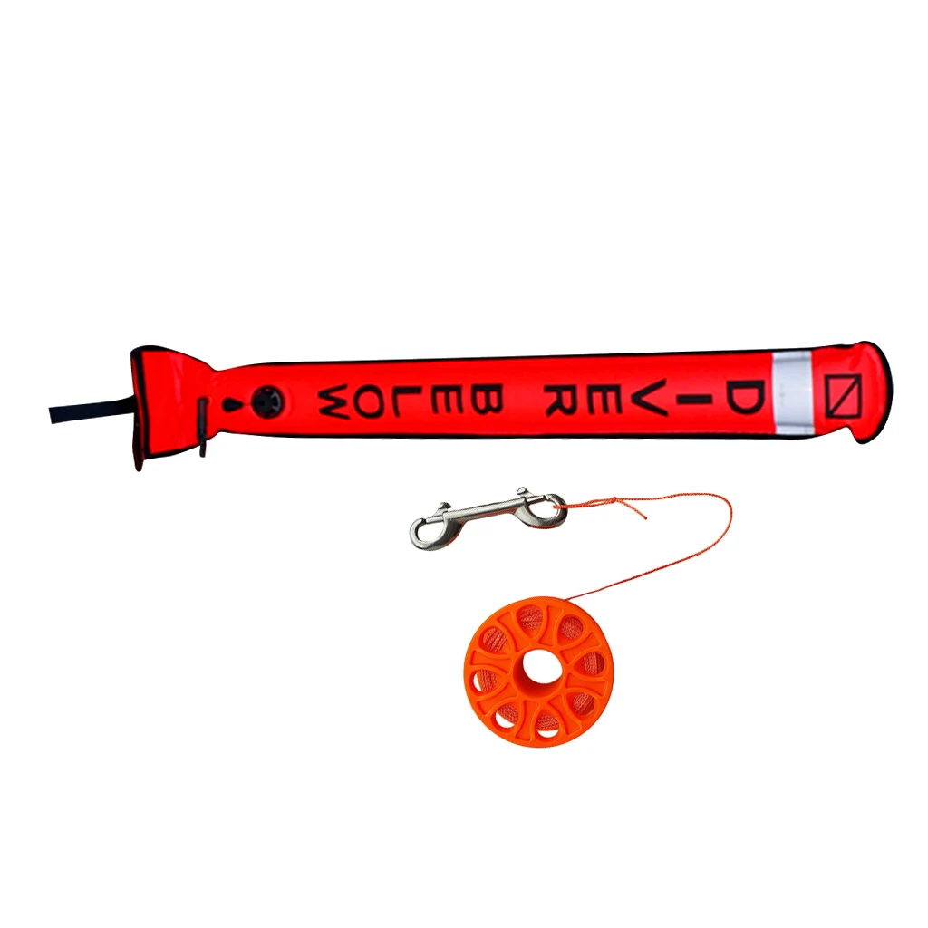 Шпуля для подводного плавания Perfeclan светоотражающая шпуля поиска поверхности