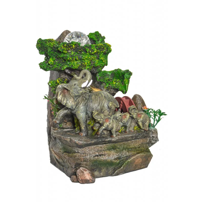 Декоративный настольный фонтан &quotСлоны 2&quot | Дом и сад