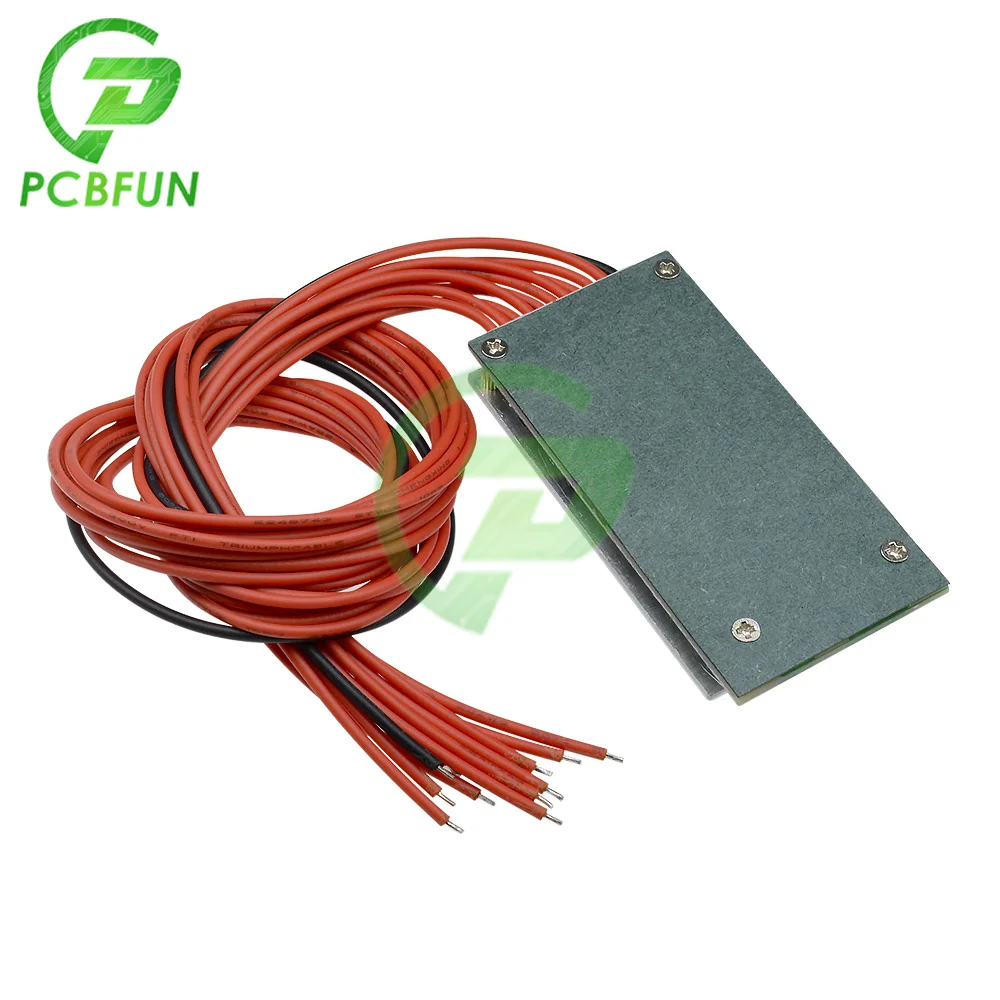 BMS 10S 36V 15A Lithium Battery Protection Board Charging PCB PCM For Electric Bike Bicycle | Электронные компоненты и
