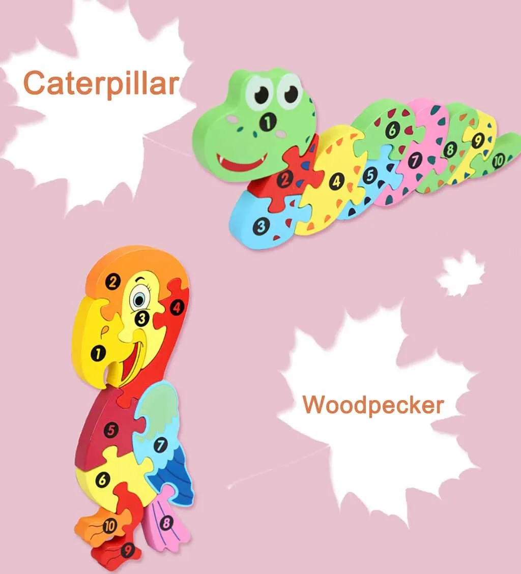 

Educational Toys Small Piece Puzzle Toy Children Animals Wooden Puzzles Jigsaw Picture Puzzles For Adults Children Kids
