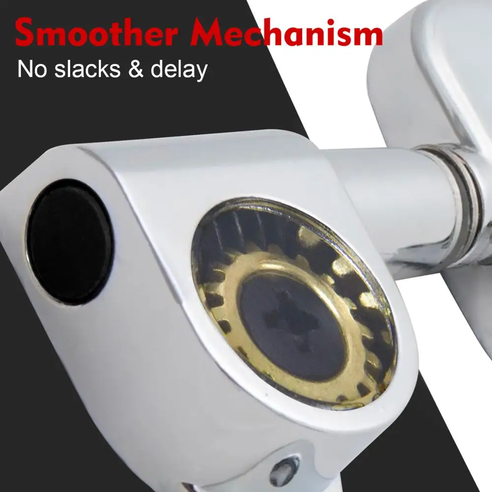 Колышки для тюнера головки акустической гитары хромированные Запчасти 3L3R | Спорт