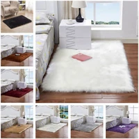 shaggy fluffy rugs anti skid area rug office room carpet home bedroom floor mat e1