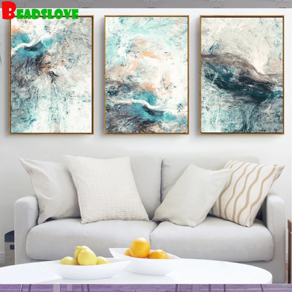 

Полноформатная круглая алмазная живопись, современная простота абстрактной алмазной вышивки, 3d изображения стен mosiac