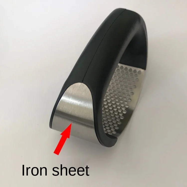

Kitchen Garlic Press Rocker Garlic Crusher Tool Garlic Press Rocker Roller Slicer for Ginger Nuts Bottle Opener