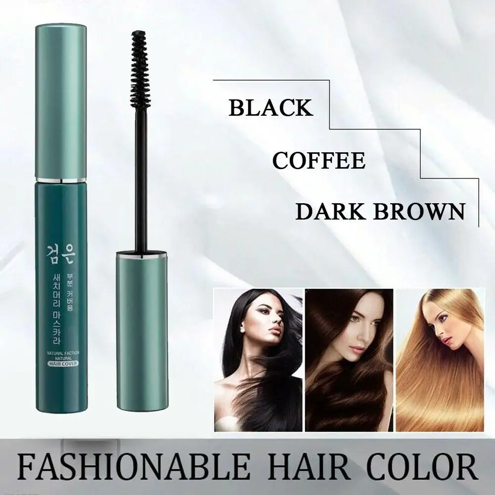 

1pc 3 Colors Disposable Hair Color Cream Pen Stick Temporary Cover Up White Hair Color Dye Cover Up Hair Line Shadow Black Root
