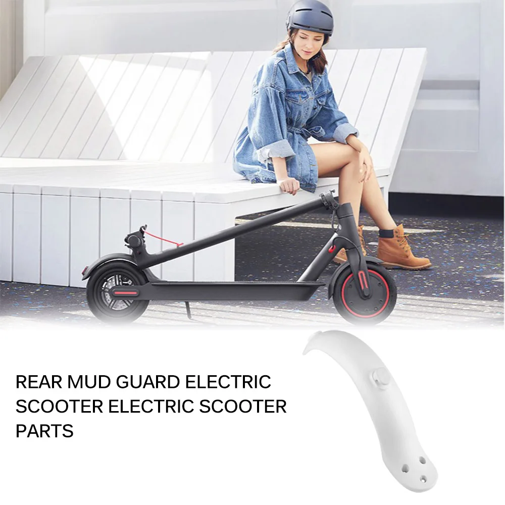 

Durable Scooter Mudguard for Xiaomi Mijia M365 M187 Pro Electric Scooter Tire Splash Fender with Rear Taillight Back Guard