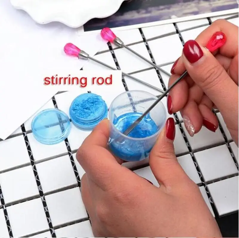 3 шт./компл. пигмент УФ Смола форма сделай сам ремесла Инструменты для