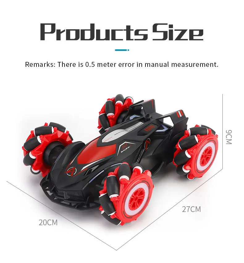 

D885 RC Watch Stunt Car Gesture Induction High Speed off Road Drift Climbing Spray Vehicle 3D Flip Twisting Car Toys for boys