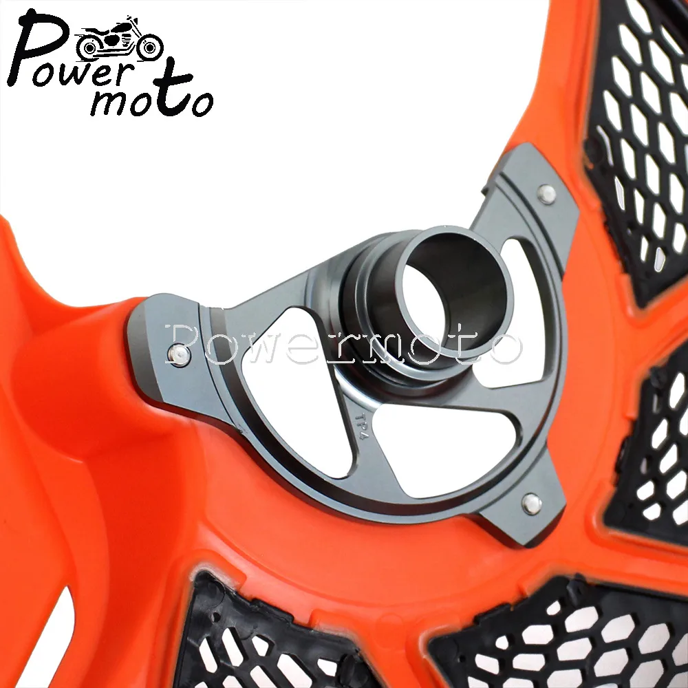 Orange Motorcycle Brake Disc Guard w/ Mounting Kit for EXC-F XCF SX-F EXC SMR XC SX 125 150 200 250 300 450 525 530 2003-15 | Автомобили и