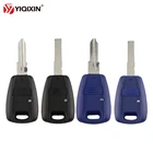 YIQIXIN 1 кнопка дистанционного ключа Shell синийчерный для Fiat Punto Doblo Bravo Seicento Stilo Palio корпус транспондера SIP22GT15R Blade