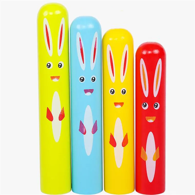 

Baby Educational Toys Cute Bunny Pattern Bouncing Stick Early Education To Develop Baby's Intelligence And Hands-on Ability Toy